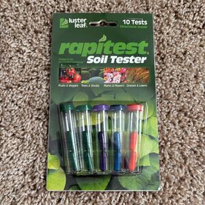 Luster Leaf Rapitest 1609CS Soil Lawn Garden Farm PH NPK Tester Test Testing Kit